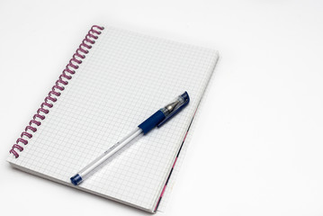 Pen and notepad