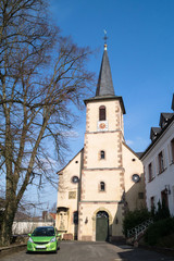 Fototapeta na wymiar Kirche in Eppelborn
