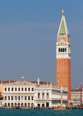 Fototapeta na wymiar Piazza San Marco, the principal public square of Venice, Italy, 
