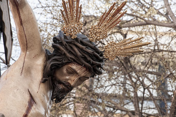 cristo de la hermandad de san Bernardo, semana santa de Sevilla
