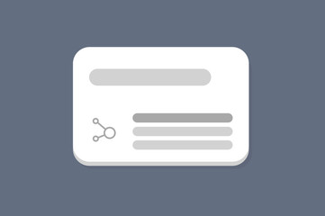 business card icon