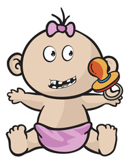 human emotions in a little baby