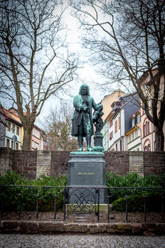 Denkmal des deutschen Komponisten Johann Sebastian Bach 
