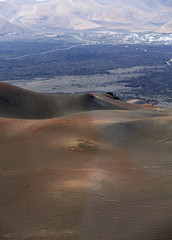 Timanfaya National Park in Lanzarote, Canary Islands, Spain