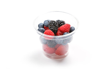 Berries in a cup