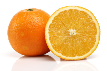 Orange and Slice Orange