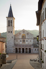 Fototapeta na wymiar spoleto cathedral