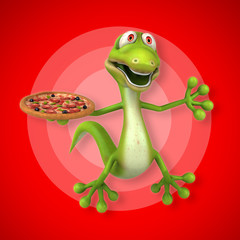 Fototapeta premium Fun lizard