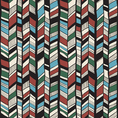 Seamless  Tribal vector pattern