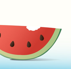 watermelon summer background