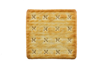 Square baked cracker