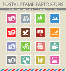 Business and Finance Web Icons