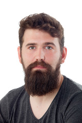 Fototapeta premium Handsome man with long beard
