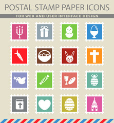 Easter day simply icons