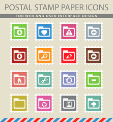 Folders icons set