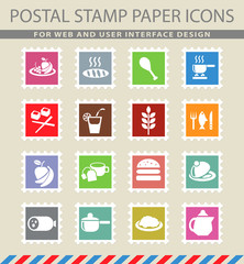 food and kitchen icon set