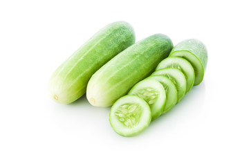 Cucumber slices