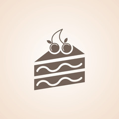 Very Useful Icon of Cake Pastry for Web & Mobile. Eps-10.
