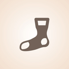 Very Useful Icon of Christmas Socks for Web & Mobile. Eps-10.