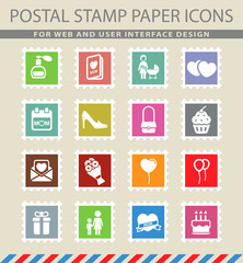 Mothers day simply icons