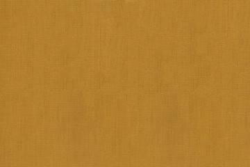 Woven mustard yellow clean flat warp textured background