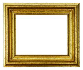 Bilderrahmen, Gold, eckig, Vintage