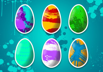 happy easter illustration