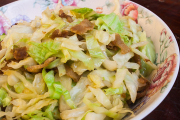 Stir Fried Cabbage