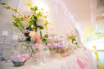 Flowers at Candy Bar