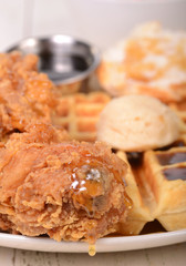 Chicken and Waffles