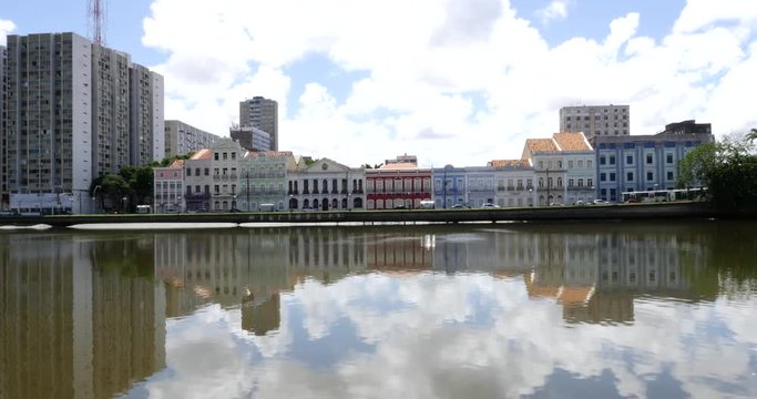 Houses on Aurora street, Recife, Pernambuco, Brazil