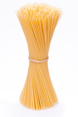 Pasta on a white background