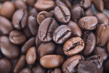 Fototapeta premium Coffee beans background