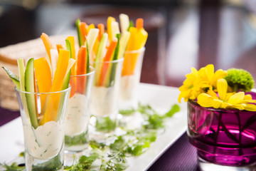 snack from vegetables