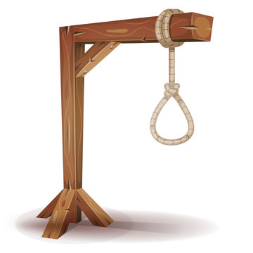 Gallows With Hangman's Rope