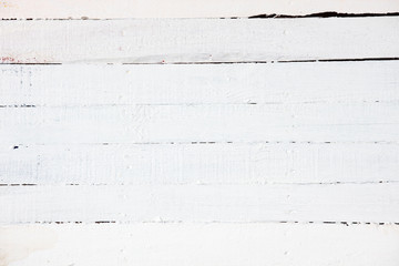 white wooden panel as background.