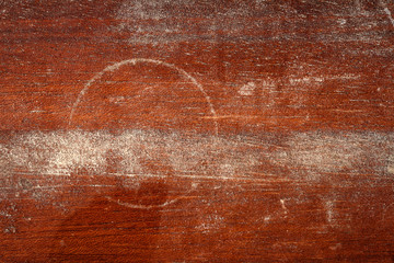 Old grungy table top