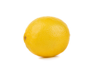 lemons on white background
