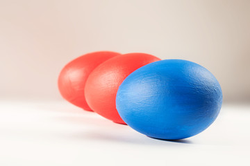 Easter eggs, dyed eggs, Easter
