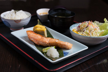 Salmon grilled set 