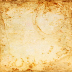 old rustic stained paper or fabric texture background