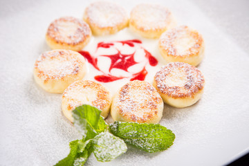 fresh cheese pancakes