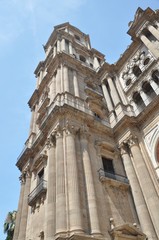 The Cathedral of the Incarnation in Malaga