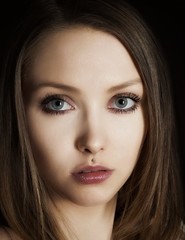 Woman / Portrait of a pretty woman