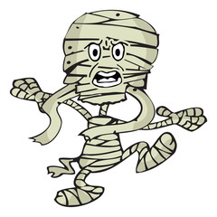 Obraz premium mummy cartoon