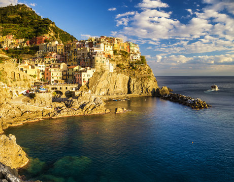 Miasteczko Manarola w Ligurii