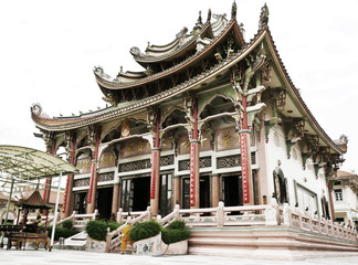 Obraz premium Chinese temple in Thailand,Bangkok.