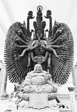 Bangkok, buddha  and statue  statue of Thousand-Hand Quan Yin Bodhisattva in Thailand