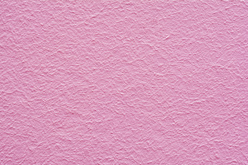 Wall plastered pink