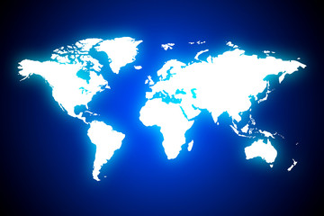 Fototapeta na wymiar Globe map of the world. 